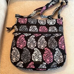 Vera Bradley Paisley Quilted Cross Body Bag